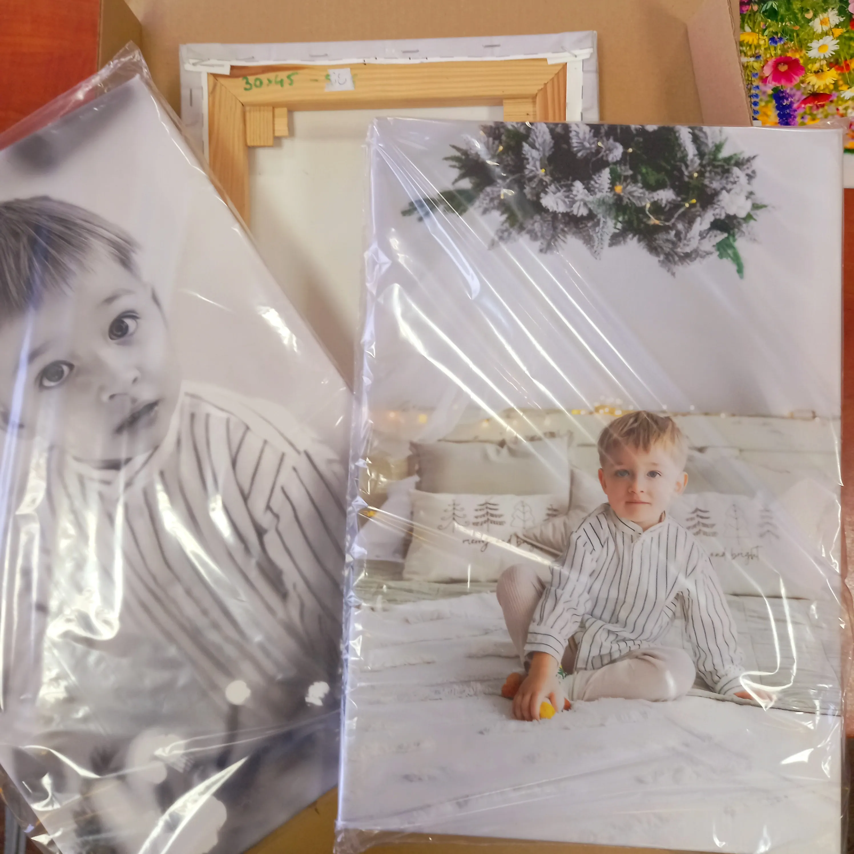 zdjęcie wydrukowane na płótnie